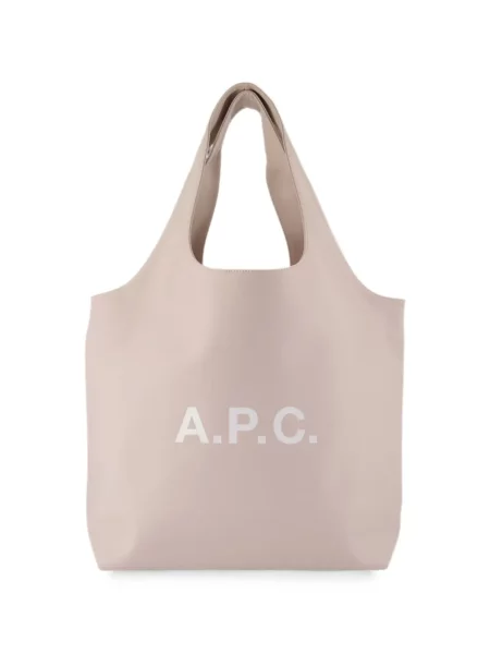 Geantă shopper A.p.c. cu imagine