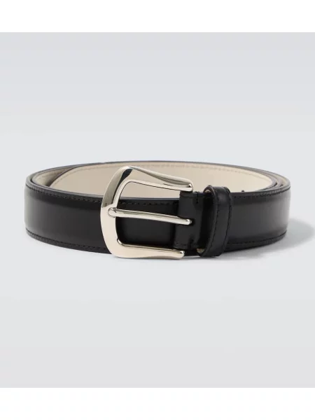 Curea Brunello Cucinelli din piele negru