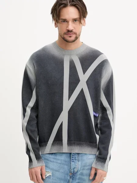 A-COLD-WALL* pulover de barbati light gri
