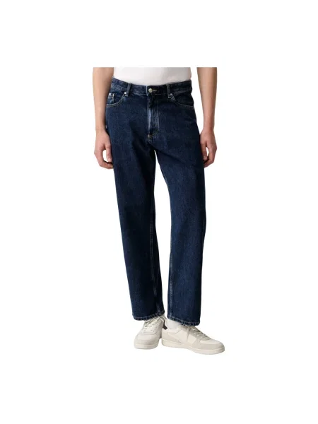Jeansy straight leg Marc O'polo niebieskie