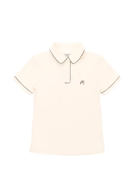 Golf tricou polo Malbon Golf alb