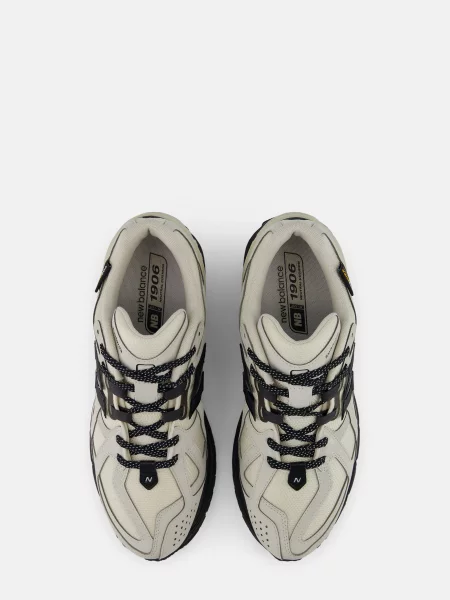 Кожаные повседневные кроссовки New Balance бежевые