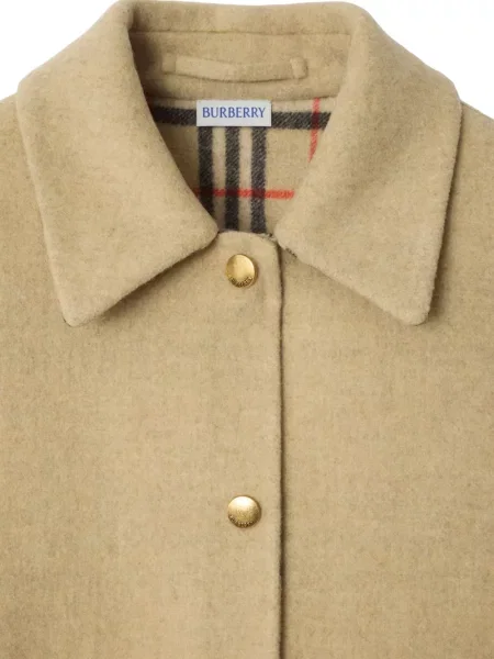 Cămașă Burberry de lână în carouri