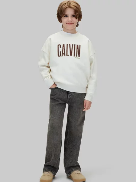 Суитчър Calvin Klein Jeans бежово