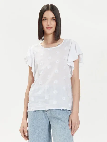 United Colors Of Benetton Bluză alb