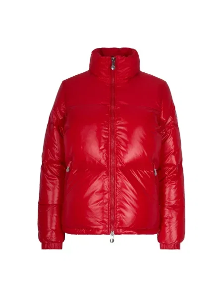 Krótka kurtka puchowa Pyrenex czerwona