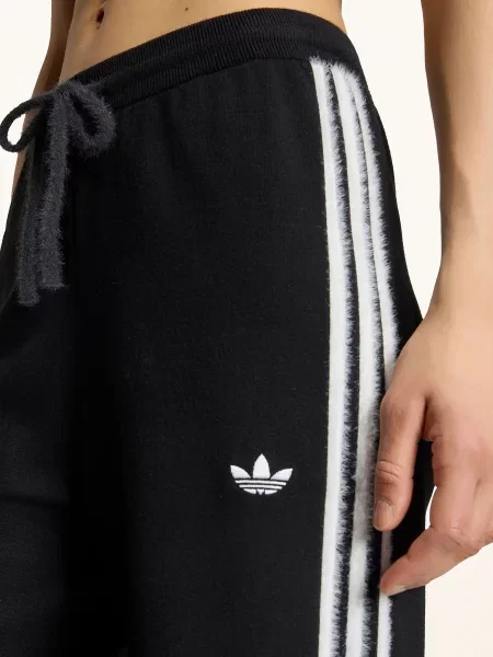Adidas Originals Sportovní Kalhoty Firebird černá bílá