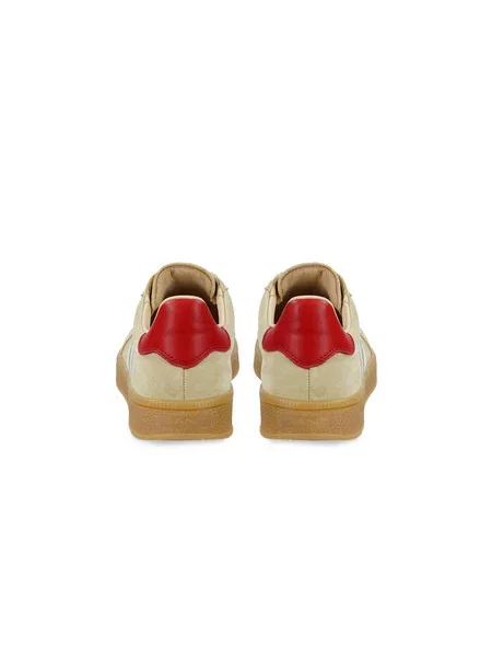 Tenisice od brušene kože Gant Cuzima bež