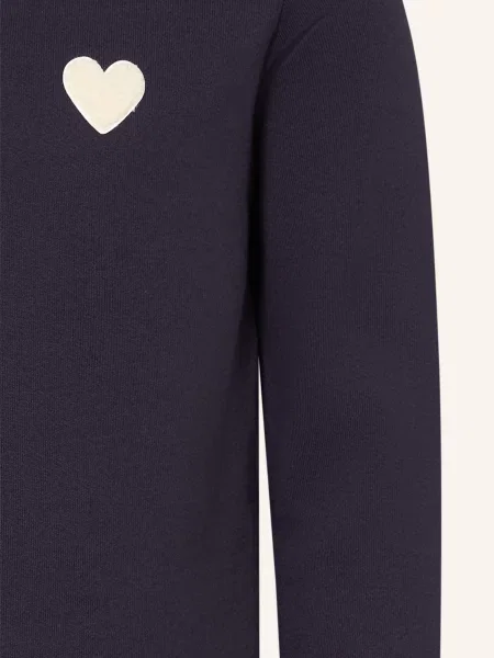Petit Bateau Bluza blau granatowa