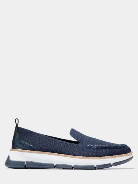 Лофери Cole Haan комбінований верх синій