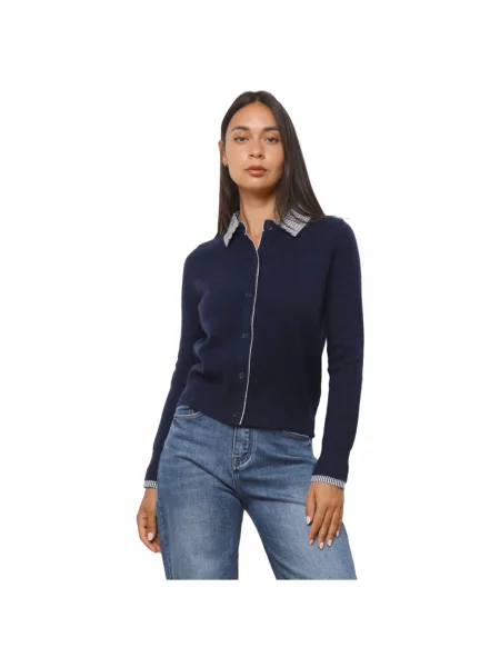 Pulover La Modeuse albastru