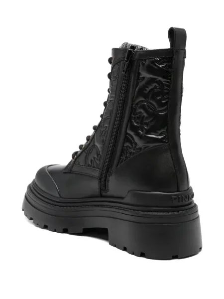 Боти Pinko с връзки с дантела черно