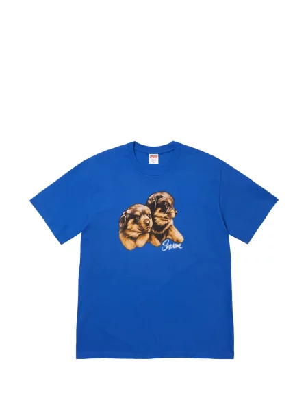 Tricou Supreme cu imagine albastru