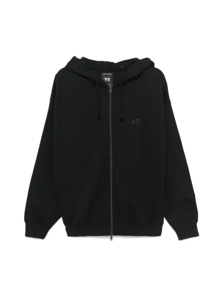 Bluza z kapturem Y-3 z kapturem czarna