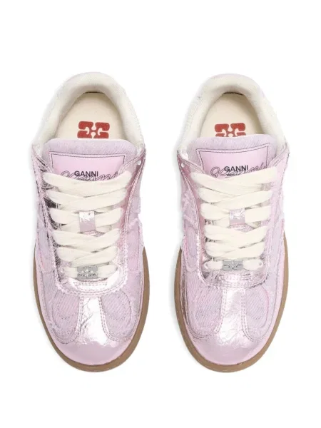 Sneakerși Ganni roz