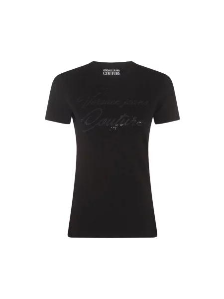 Koszulka Versace Jeans Couture czarna