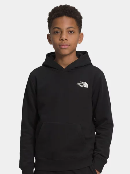 Дитяче Худі The North Face TEEN EVOLUTION SIMPLE DOME PUL бавовна/поліестер чорний
