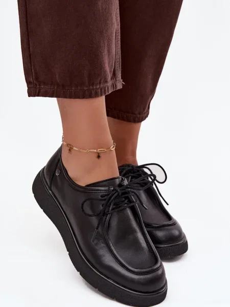 Мокасини Maciejka черно