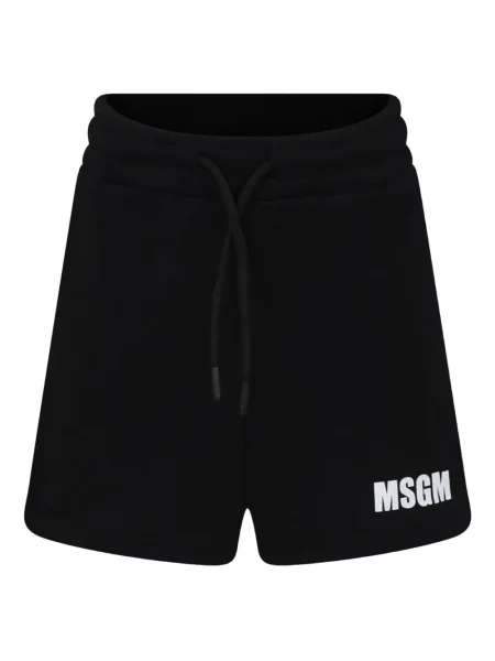 Szorty dziecięce Msgm czarne