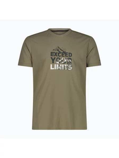 Tričko CMP sage/pine zelené