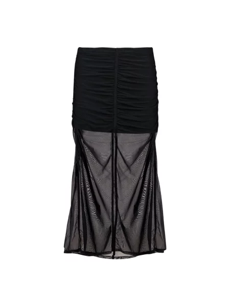 Warstwowa spódnica Diesel czarna