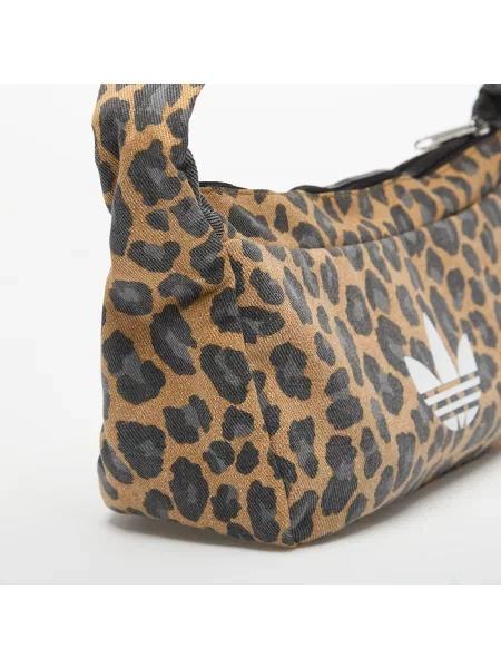 Torbica Adidas Originals s leopard uzorkom smeđa
