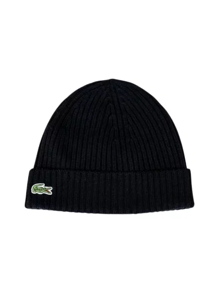 Czapka Lacoste chunky czarna