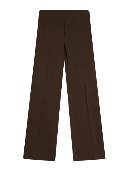 Bershka Hlače čokolada