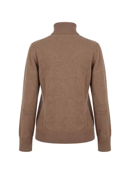 Pulover 's Max Mara cu broderie maro