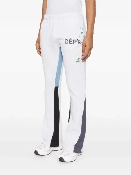 Pantaloni Gallery Dept. cu imagine gri