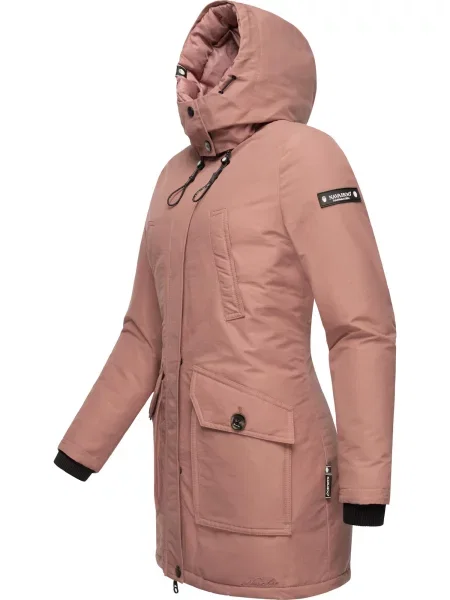 NAVAHOO Geacă de iarnă mauve negru