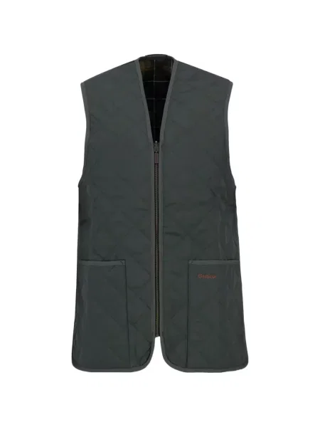 Matlasat vestă Barbour verde