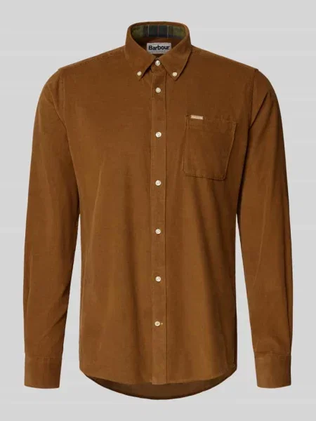 Koszula casualowa o kroju tailored z czystej bawełny Barbour