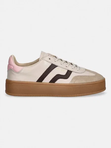 Gant sneakersy skórzane Cuzmani beżowe