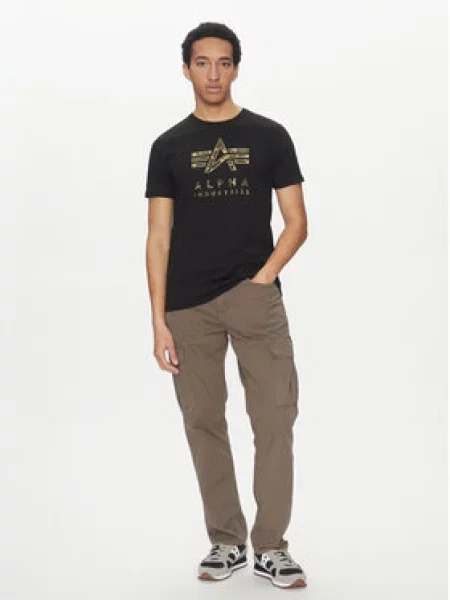 Tričko Alpha Industries černé