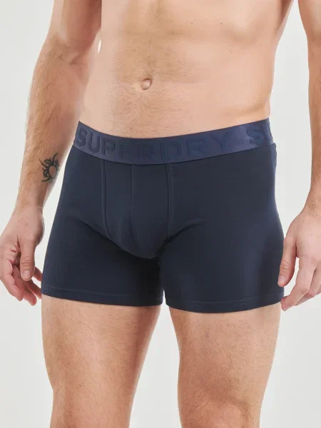 Chiloți multipac Superdry albastru