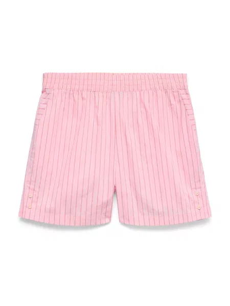 VERO MODA Pantaloni VMFRIBA roz / roz pitaya alb