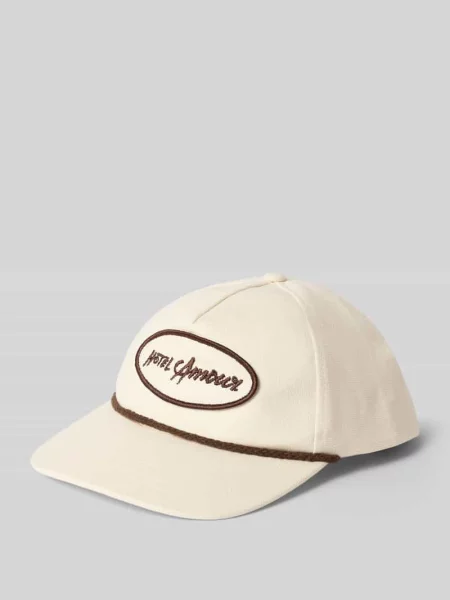 Czapka z daszkiem z czystej bawełny model AURITS ARMOUR' Selected Homme biała