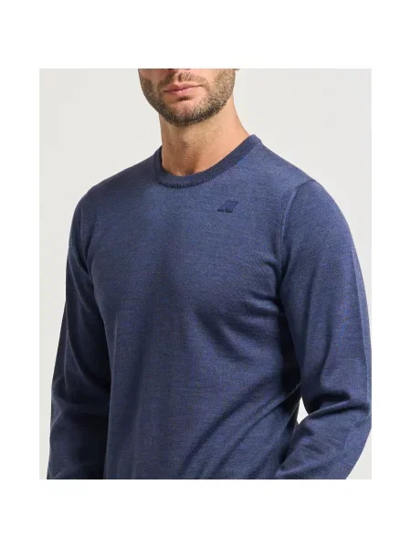 Sweter K-way niebieski