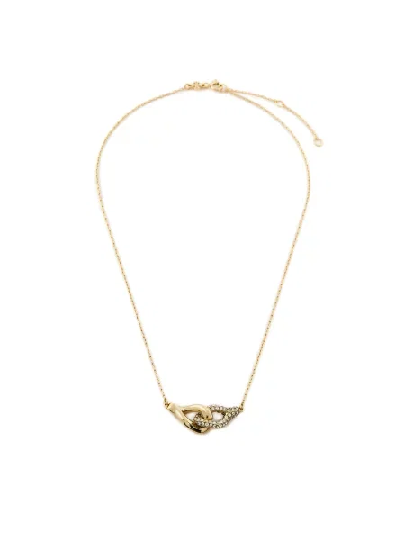 Браслет Tory Burch Interlocking Wishbone Bracelet Золотий