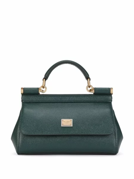 Geantă shopper Dolce & Gabbana verde
