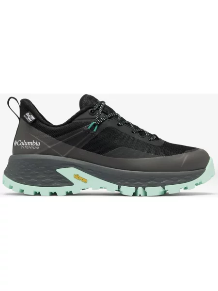 Buty do biegania Columbia Tellurix Titanium OutDry szary morski zielony 36 czarny