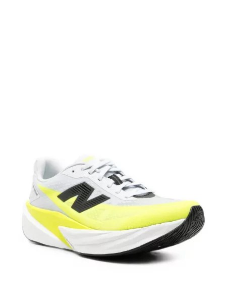 Sneakerși New Balance FuelCell plasă cu autograf gri