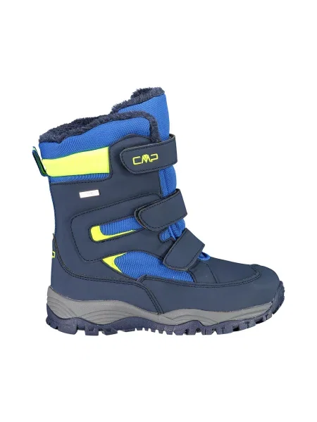 Buty Śniegowce dziecięce CMP HEXIS ocieplane wysokie niebieskie