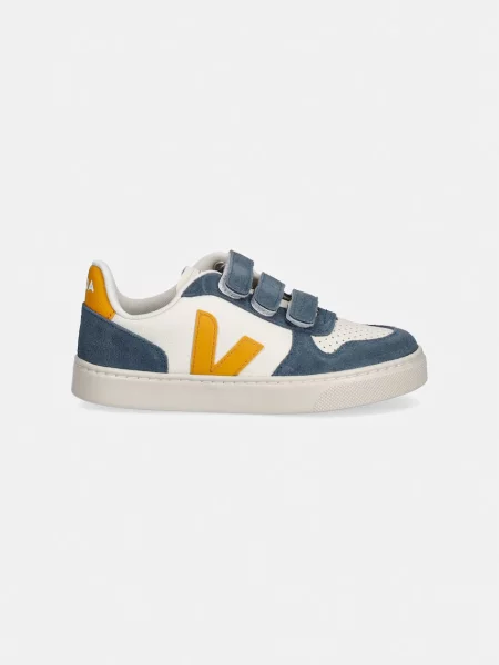 Veja Small kožené sneakers boty béžové