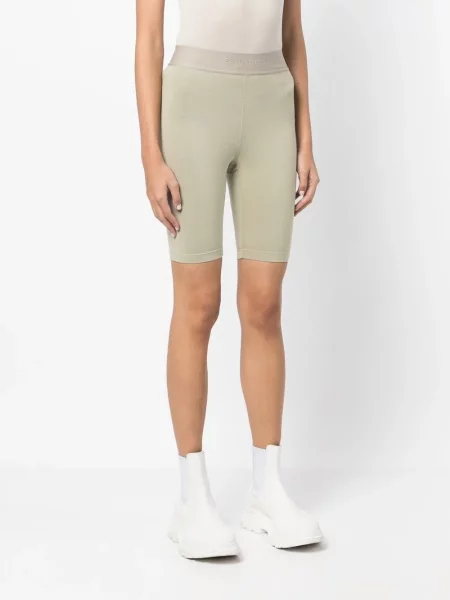 Шорти Fear Of God Essentials с автограф зелено