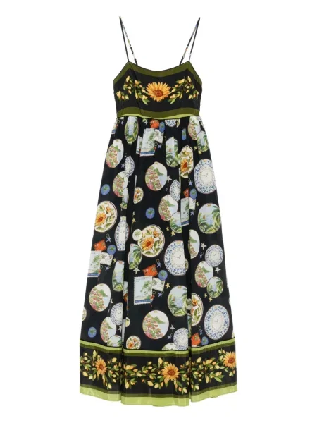 Rochie maxi Farm Rio de costum negru