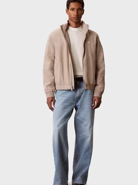 Джинсова куртка Calvin Klein Jeans бежева