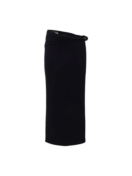 Spódnica maxi Versace czarna
