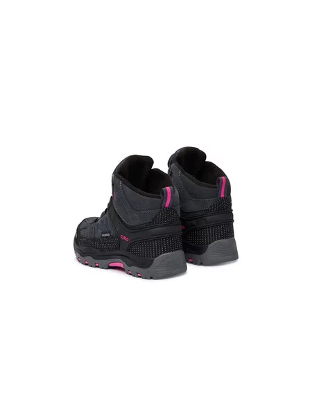 Bakancs CMP Kiruna Mid FitGo Fleece Wp fekete